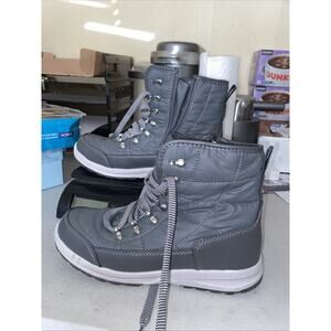 Weatherproof Womens Boots Gray Size 7M Faux Fur Lined
